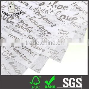 Company Brand Logo Print on White Tissue Paper thumbnail-3