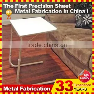 Portable, Multi Purpose, Foldable TV Dinner Table With 6 Height Adjustment & 3 Different Angles thumbnail-1