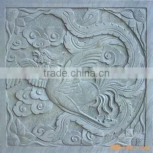 Outdoor Garden Decoration Stone Carving Dragon Marble Relief Sculpture thumbnail-2