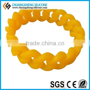 Silicone Twist Bracelet, Wrist Band thumbnail-1