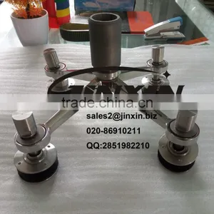 JINXIN Four Arm 304/316 Stainless Steel Rib Glass Spider for Curtain Wall System thumbnail-1