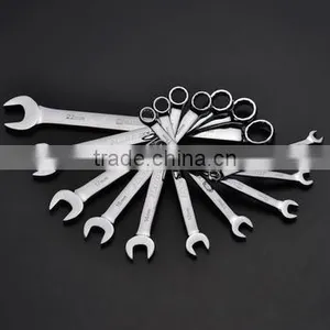 Popular New Designed 10 Pcs Chrome Vanadium Handle Combination Spanner Set thumbnail-2