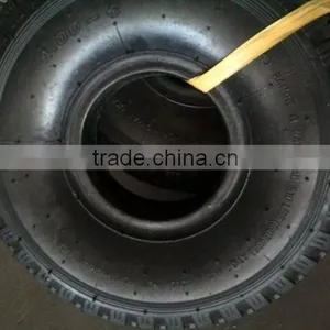 Hand Truck Hand Trolley Cover Tyre 4.00-4 Rubber Wheel thumbnail-1