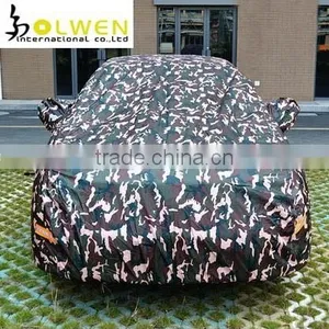 2015 High Quality Polyester Camouflage Protection Car Cover thumbnail-1