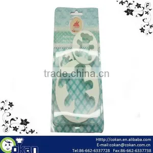 LFGB And FDA Standard Plastic Teddy Bear Cookie Mold CK-CM0300 thumbnail-1
