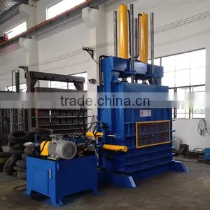 Used Scrap Truck Tyre Baler thumbnail-5