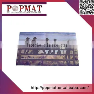 High Quality Best Price Pvc or Rubber Backing Home Textile Mat thumbnail-2