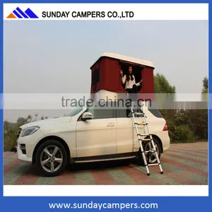 SUV Auto 4x4 Hardtop Roof Top Tent for Cars Factory Sell in Beijing thumbnail-2