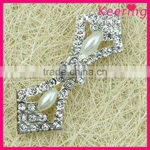 Fashionable Wholesale Crystal Color Rhinestone Metal Buttonfor Garments WBK-1499 thumbnail-3