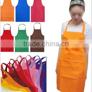 OEM Design Logo Polyester Kitchen Aprons thumbnail-6