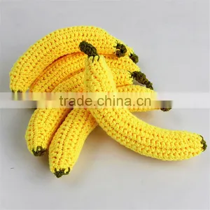 Wholesale Christmas Decorations Baby Photography Props Wool Knitting Toys Artificial Fruit Vegetable Toy thumbnail-6