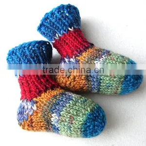2015 Baby Boy Boots of Striped Shoe Crochet Booties thumbnail-1
