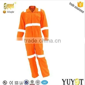 3M Reflective Strip Customized Safety Workwear Hi-vis Coveralls thumbnail-1