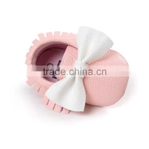 2 Colors Matching Pu Baby Moccasin, Colored Moccasins thumbnail-5