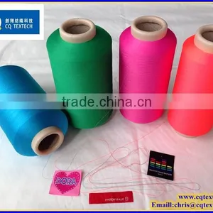 Colored Yarn Lable Polyester Filament Yarn In China thumbnail-1