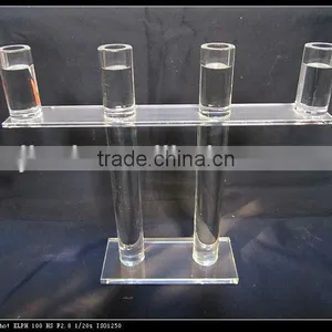 4 Sticks Crystal Candle Holder for Home Decoration thumbnail-1