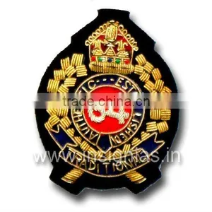 Embroidered Bullion Wire Badges thumbnail-1