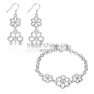 2017 New Alloy Flower Fancy Girls Ear Rings thumbnail-2