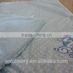 Flannel /chenille/coral Fleece Blanket thumbnail-1