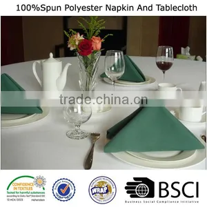 Restaurant & Banquet Table Linens - 100% Spun Polyester Napkins thumbnail-1