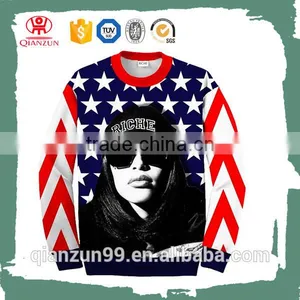 Custom Galaxy Printing Sweatshirt Wholesale 3 d Printing Sweatshirt thumbnail-2