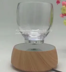 360 Roating Magnetic Levitate Floating Bottom Water Cup thumbnail-1