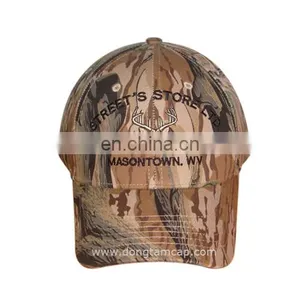 Custom Camo Cap 100% Cotton thumbnail-1