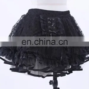 Gothic Short Lolita Tutu Skirt With Shorts thumbnail-1