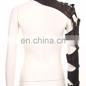 Steampunk Style Accessory Garment - Choker With an Armband and Removable Wristband thumbnail-2