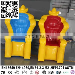 Queen Inflatable Chair For Kids For Party Inflatable Queen Chair Throne thumbnail-1