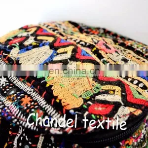 Banjara Yoga Mat Bag One of a Kind - Handmade Bag Cross Body Banjara Style Yoga Bag Yoga Met Bag Ethnic Hand Embroidered Vintage thumbnail-2