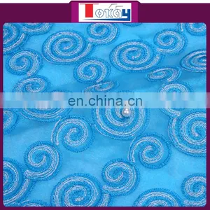 2015 Hot Product High Quality Stones Organza for Dhaka Saree for Women Clothing thumbnail-1