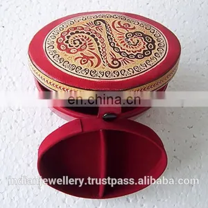 Leather Cosmetic and Jewelry Box Manufacturer, Original Goat Leather Jewellery and Cosmetics Box Exporter thumbnail-1