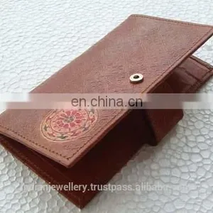 Genuine Leather Ladies Purse Wallet Manufacturer, Original Leather Ladies Moneybag Exporter thumbnail-3