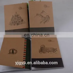 School Supply Customized Printed Kraft Paper Exercise Book thumbnail-3