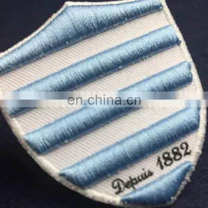 Iron on Custom Brand Name Letter 3d Embroidery Patches thumbnail-1