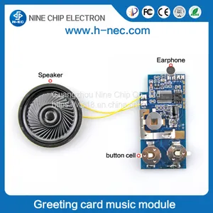 Music Greeting Card Recordable Sound Module Mini Voice Recorder Chip thumbnail-5