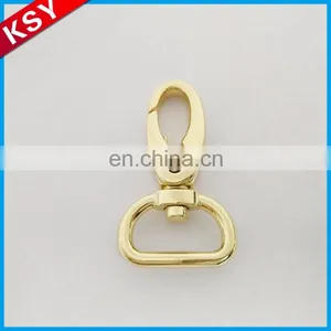 China Manufacturer Fine Workmanship Cheap Purse Swivel Carabiner Snap Hooks thumbnail-1
