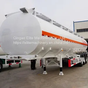 Best Price 3 Axles Fuel Tanker Trailer for Oil Transport 45000 Litre Oil Tanker Trailer thumbnail-4