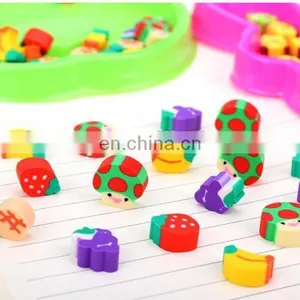 Animal Box Packing Mini Cartoon /fruit Design Erasers Mini Cute Erasers for Kids thumbnail-4