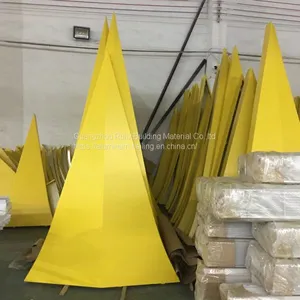 Special Shape Aluminum Panel for Decoration/Customized Aluminum Veneer for Wall/Fluorocarbon Coating Wall Panel for Decoration thumbnail-2