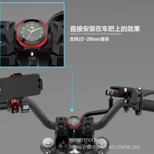 Spirit Beast Motorcycle Modified Luminous Clock Temperature Waterproof L2 thumbnail-2