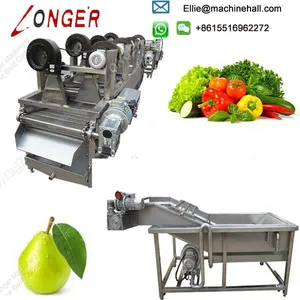 Automatic Fruit and Vegetable Washing and Drying Processing Line thumbnail-1