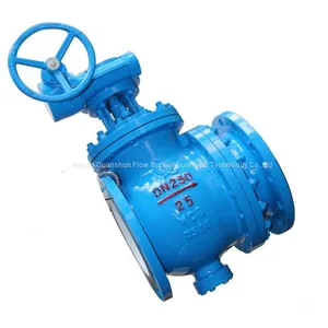 Full Bore Top Entry Eccentric Ball Valve For District Heating Water thumbnail-1