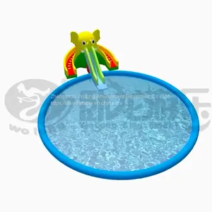 Inflatable Water Slide Backyard Water Slide With Pool for Sale thumbnail-1