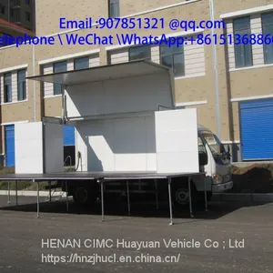 4.2M P5 Screen Led Mobile Stage Truck for Roadshow thumbnail-3