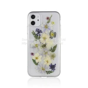 Real Flower Phone Case Epoxy Phone Case Epoxy Sticker IMD Phone Case Mobile Case Mobile Cover thumbnail-1