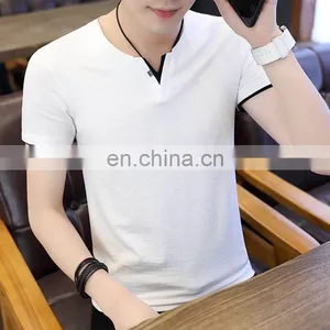 New Brand Bamboo Cotton t Shirt for Young Men thumbnail-3