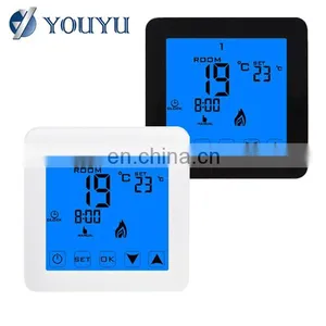 Hvac System Touch Screen Smart Digital Room Heating Cable TemperatureThermostat thumbnail-3