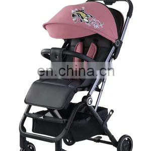 Ultra-lightweight Compact Baby Stroller Foldable Travel Pram thumbnail-4